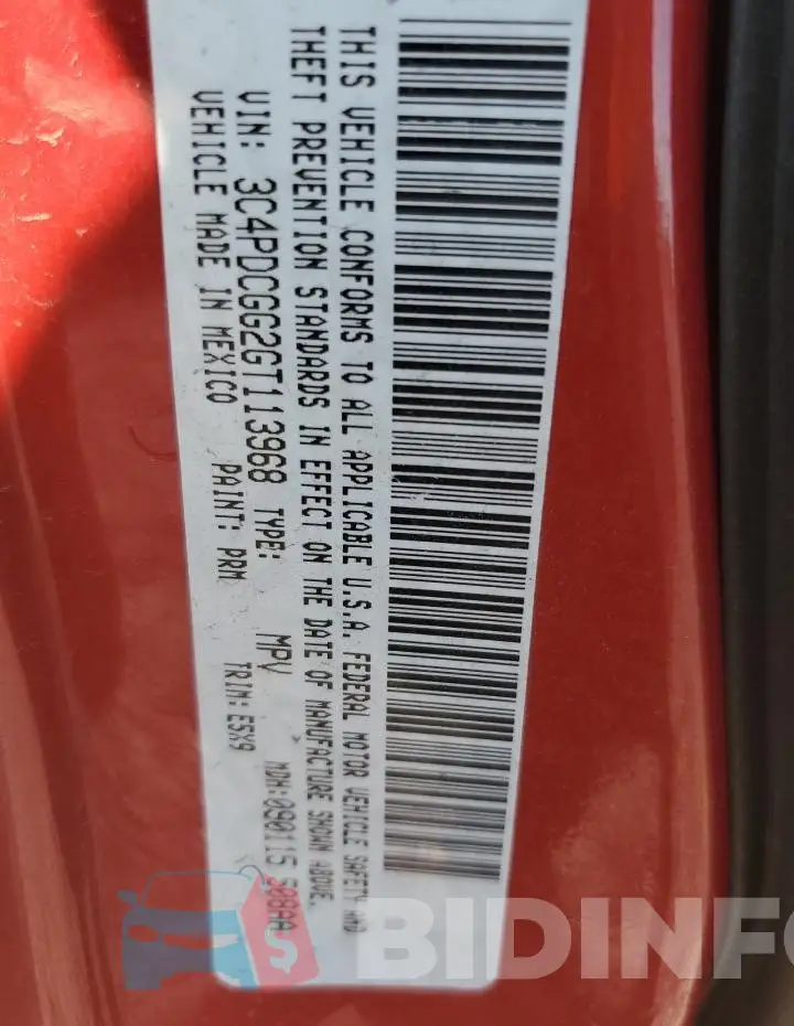 3C4PDCGG2GT113968 Photo# 12