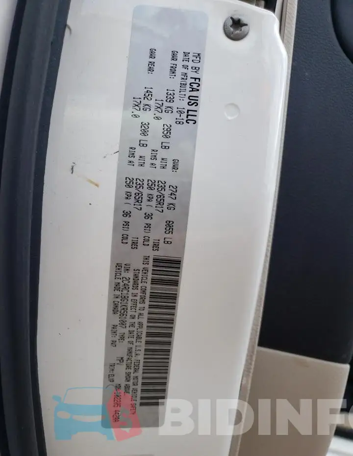 2C4RC1BG1KR561007 Photo# 13
