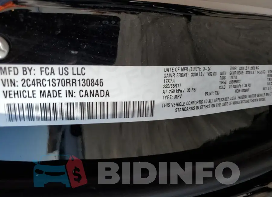 2C4RC1S70RR130846 Photo# 13