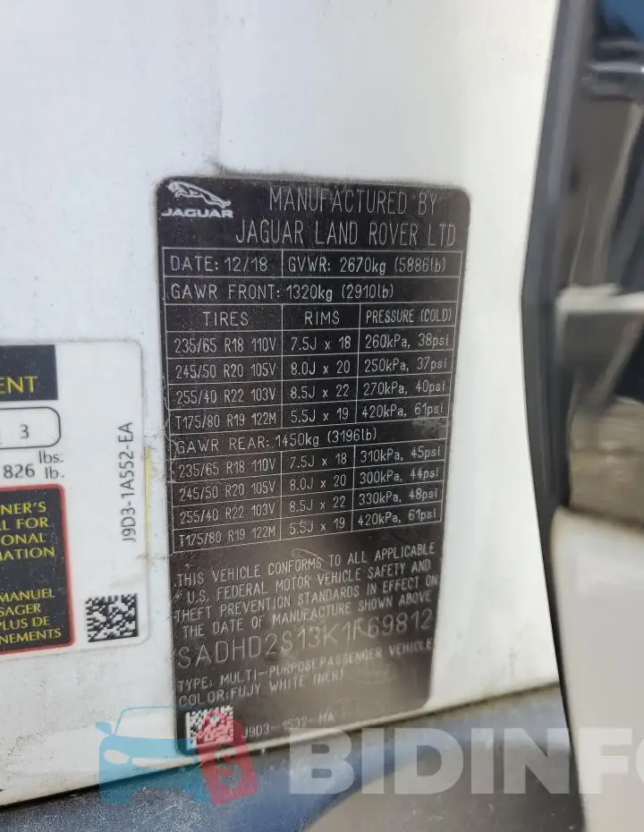 SADHD2S13K1F69812 Photo# 13