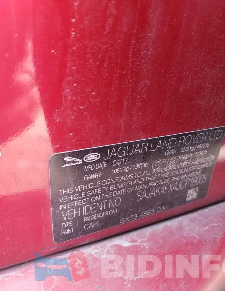 SAJAK4FX4JCP19005 Photo# 12