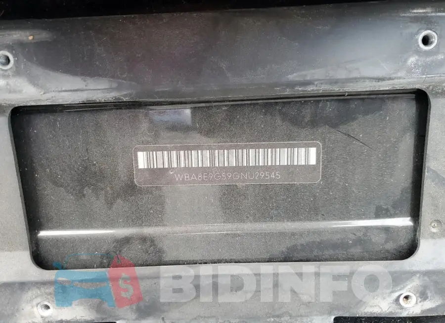 WBA8E9G59GNU29545 Photo# 12