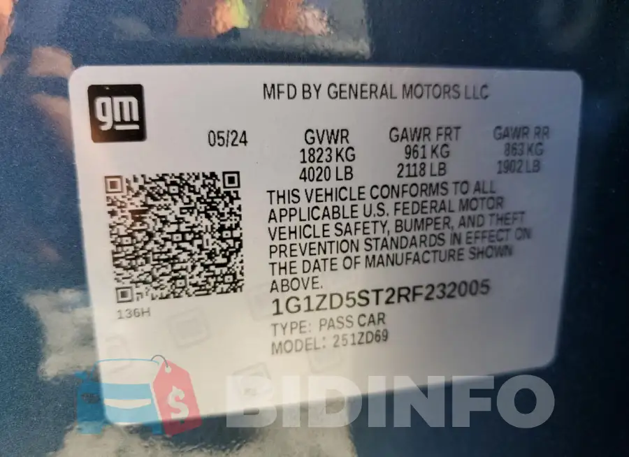 1G1ZD5ST2RF232005 Photo# 12