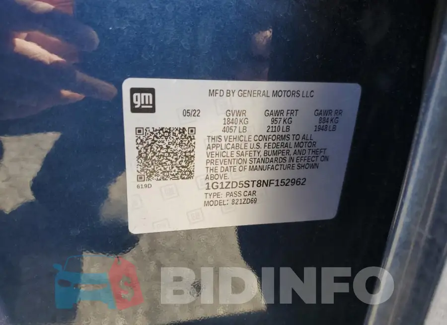 1G1ZD5ST8NF152962 Photo# 12