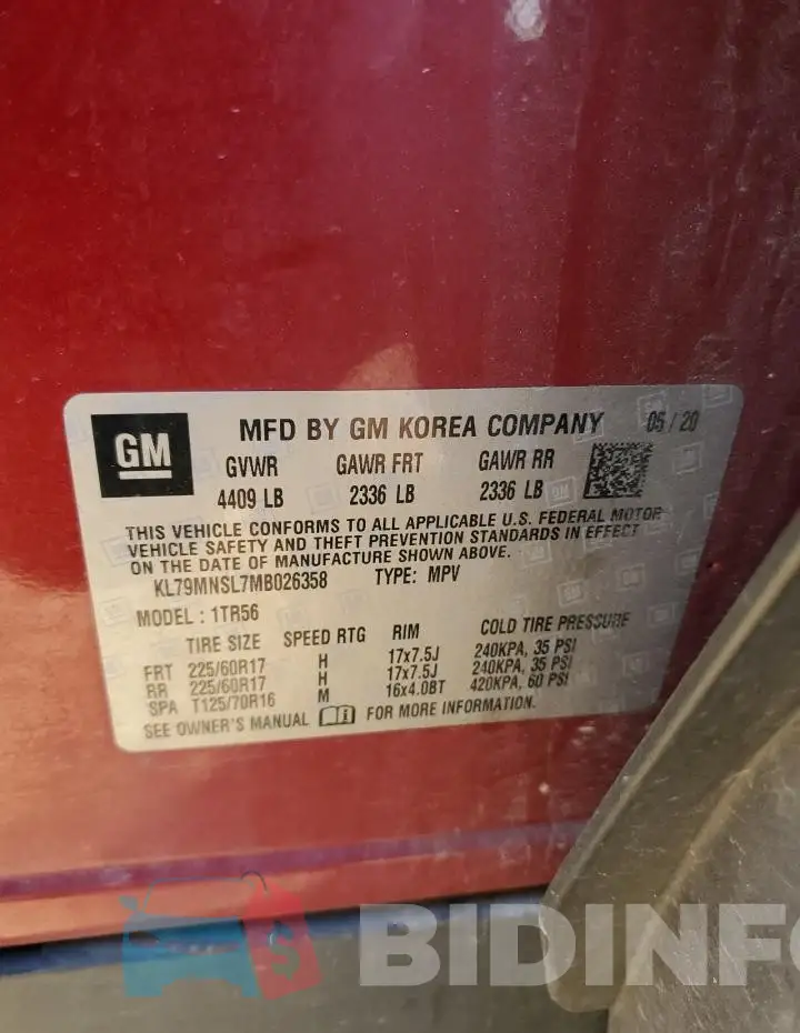 KL79MNSL7MB026358 Photo# 13