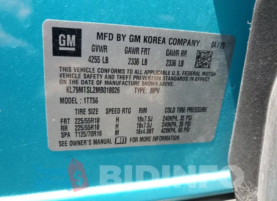 KL79MTSL2MB018026 Photo# 14