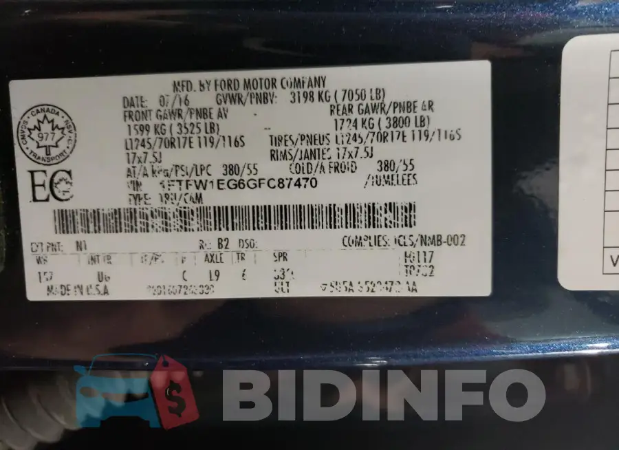 1FTFW1EG6GFC87470 Photo# 12