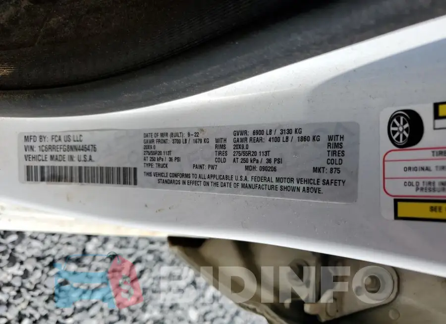 1C6RREFG8NN446476 Photo# 12