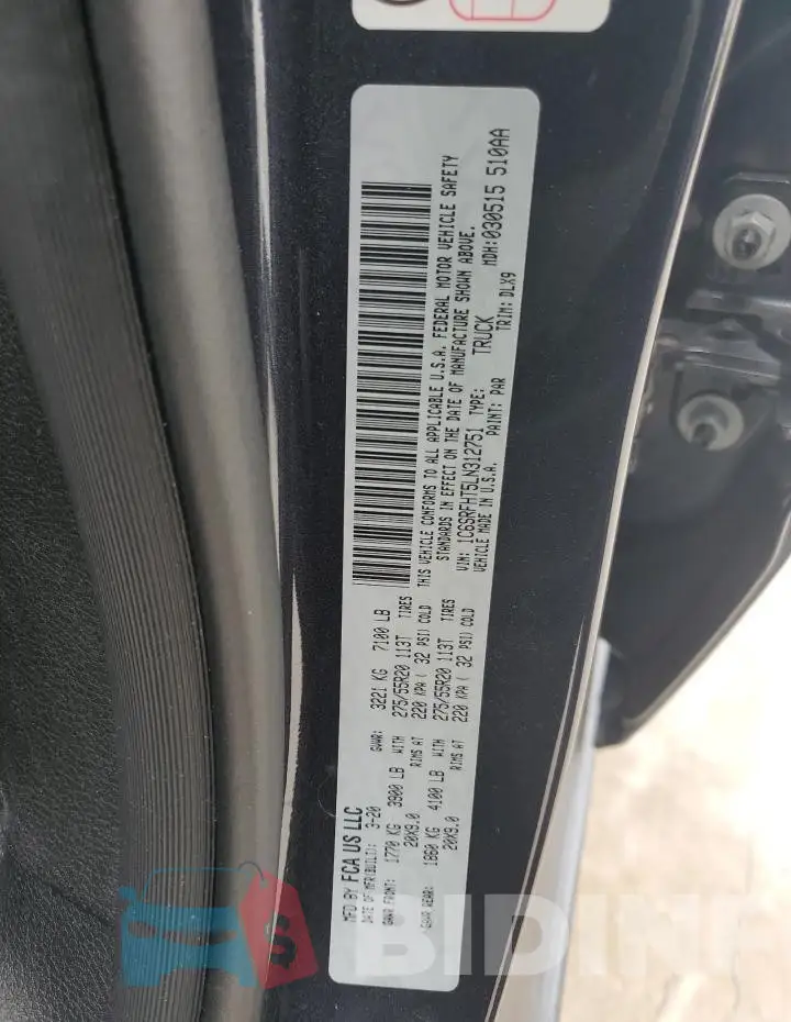 1C6SRFHT5LN312751 Photo# 12