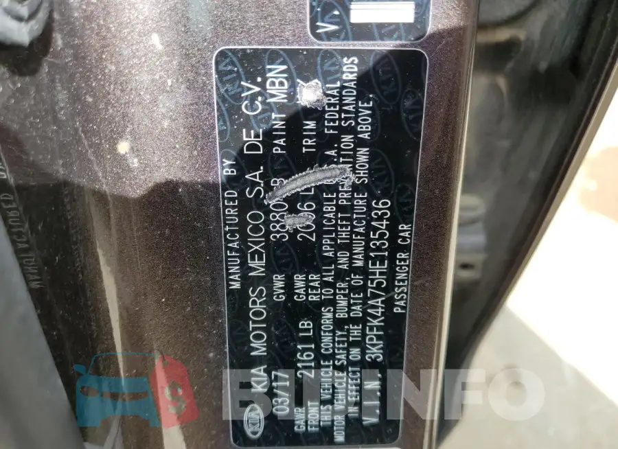 3KPFK4A75HE135436 Photo# 12