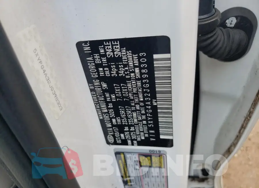5XYPG4A32JG398303 Photo# 13