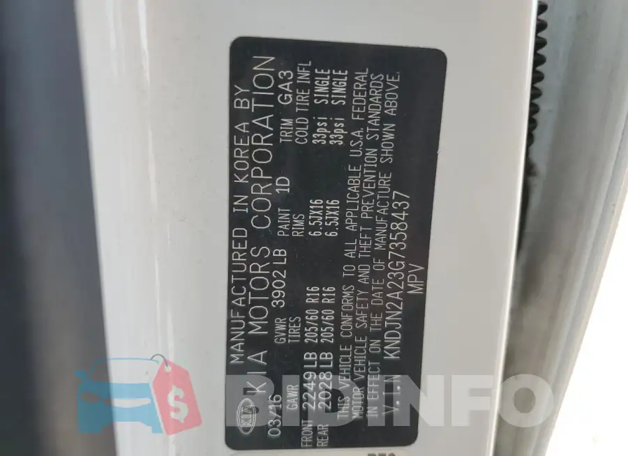 KNDJN2A23G7358437 Photo# 12