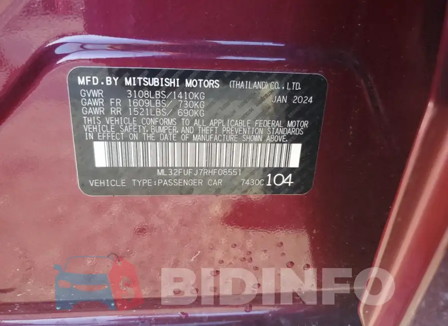 ML32FUFJ7RHF08551 Photo# 11