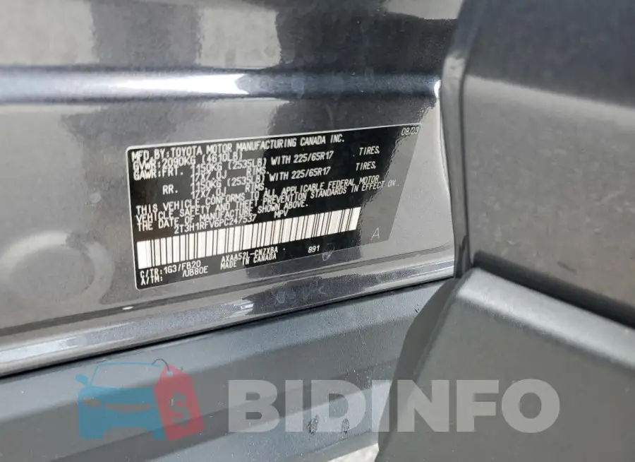 2T3H1RFV6PC247537 Photo# 14