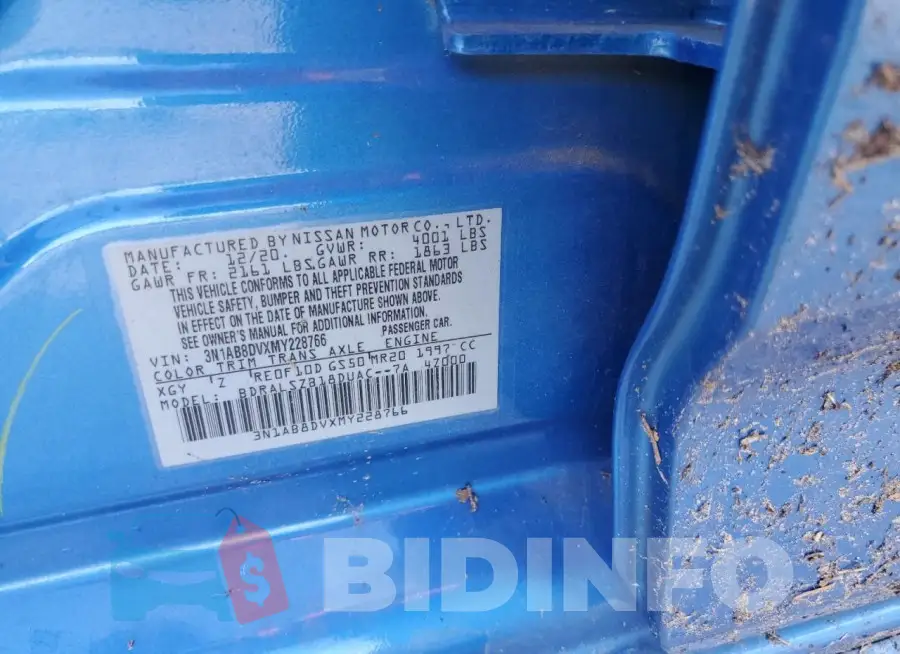3N1AB8DVXMY228766 Photo# 12