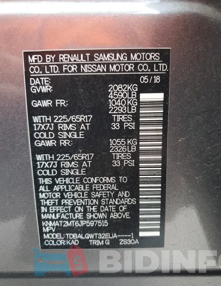 KNMAT2MT6JP597515 Photo# 13