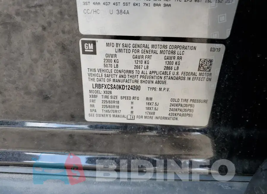 LRBFXCSA0KD124390 Photo# 14