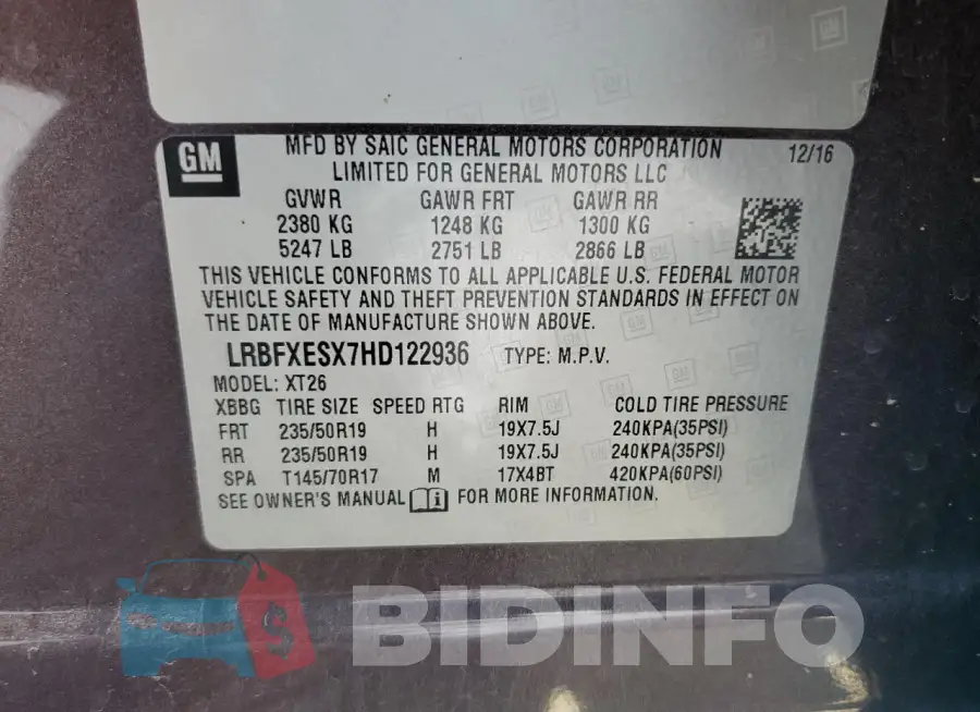 LRBFXESX7HD122936 Photo# 13