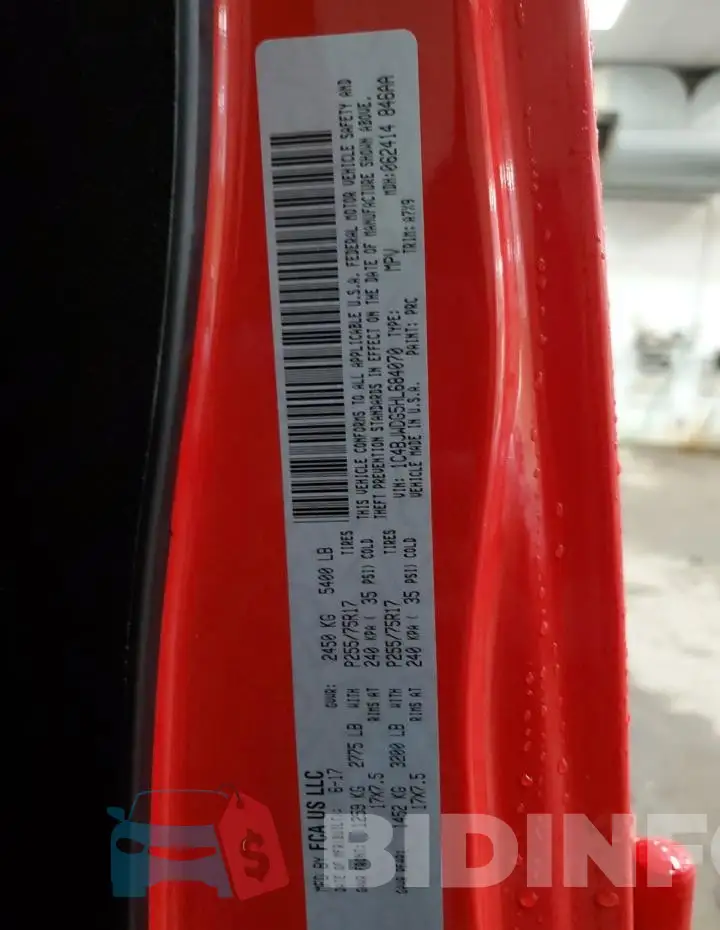 1C4BJWDG5HL684070 Photo# 13