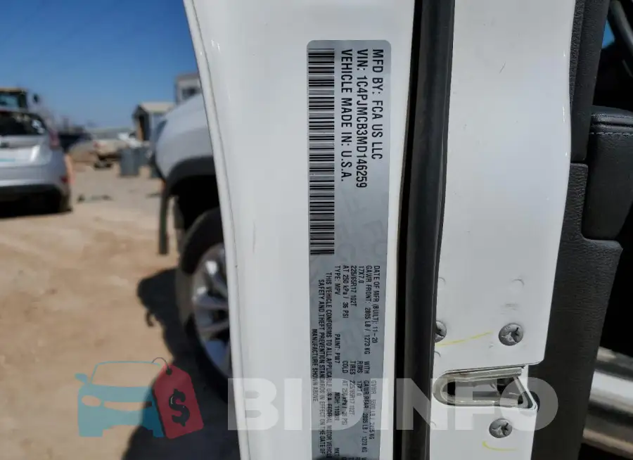 1C4PJMCB3MD146259 Photo# 13