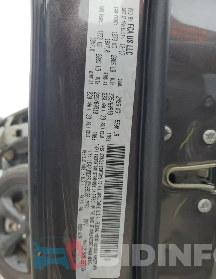 1C4PJMDB5JD598126 Photo# 14
