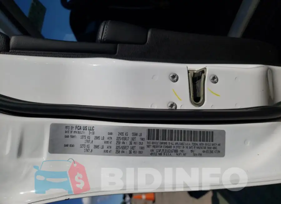 1C4PJMLB1KD167088 Photo# 13