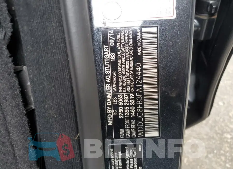 WDDUG8FB3FA124440 Photo# 12