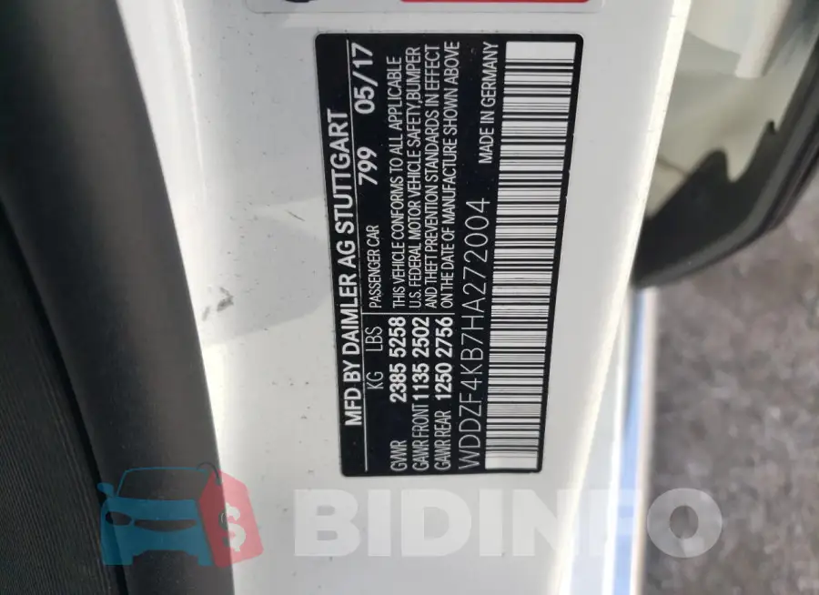 WDDZF4KB7HA272004 Photo# 13