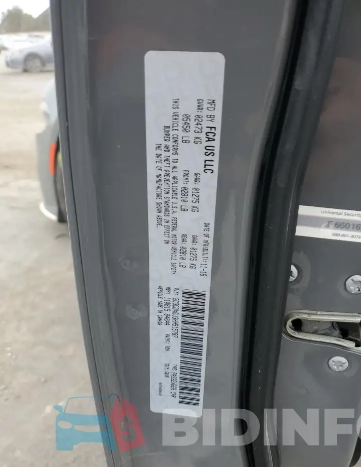 2C3CDXGJ3HH515787 Photo# 12