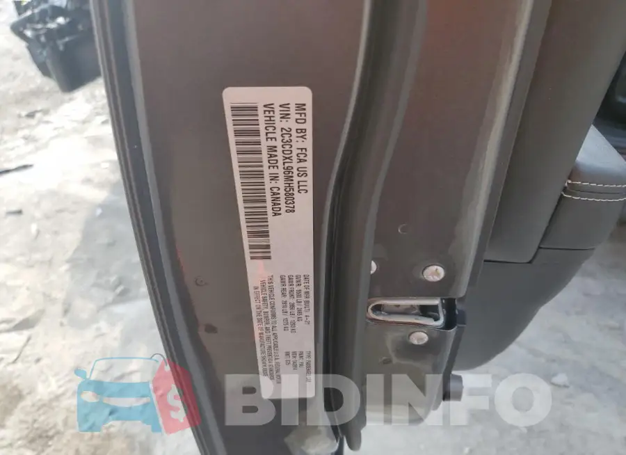 2C3CDXL96MH580378 Photo# 13