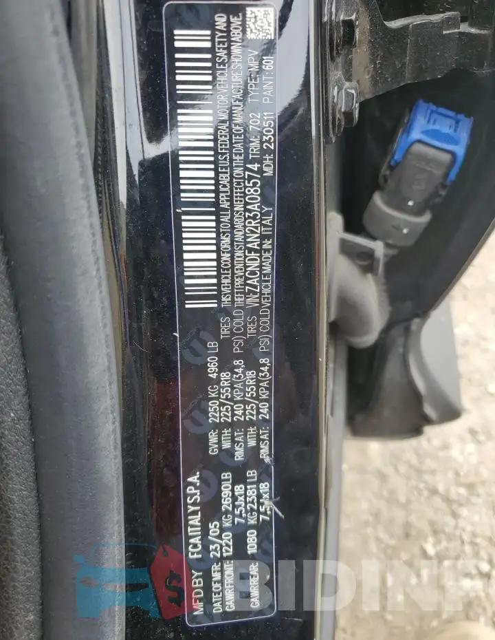 ZACNDFAN2R3A08574 Photo# 12