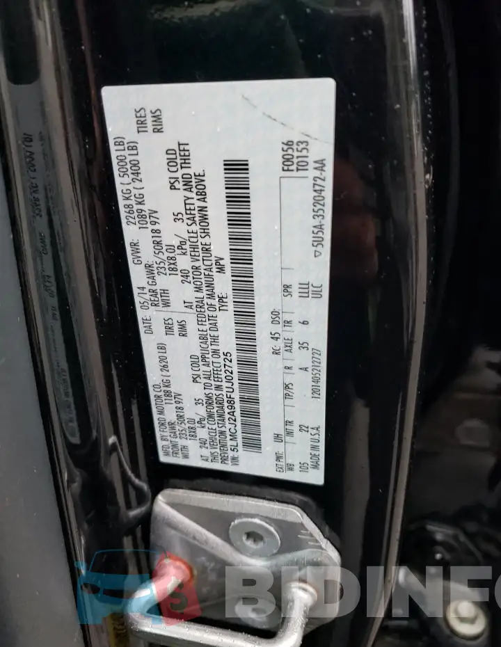 5LMCJ2A98FUJ02725 Photo# 13