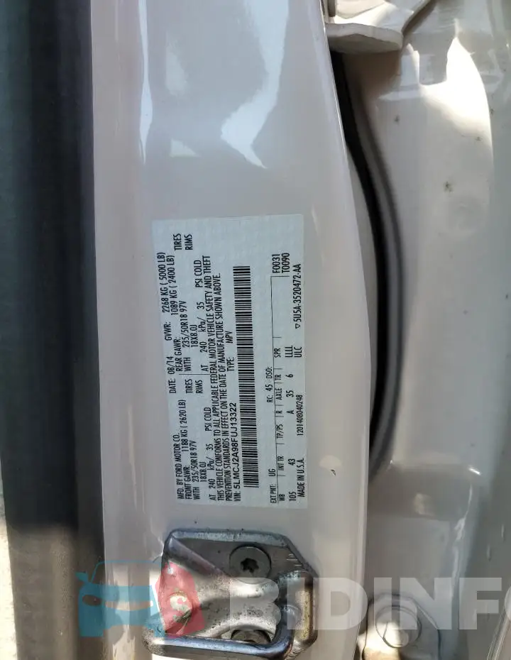 5LMCJ2A98FUJ13322 Photo# 13