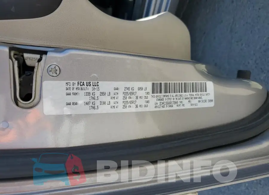 2C4RC1BG0GR172849 Photo# 13