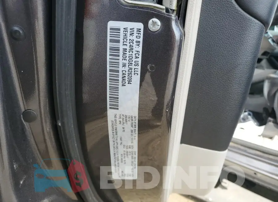 2C4RC1DG8LR262094 Photo# 13
