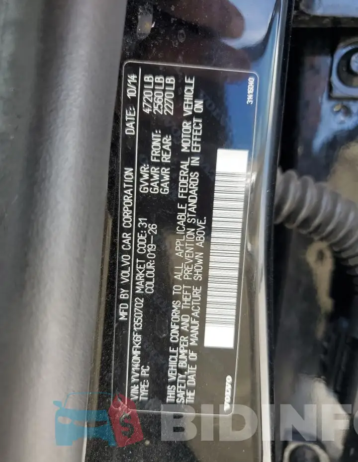 YV140MFK6F1350702 Photo# 12