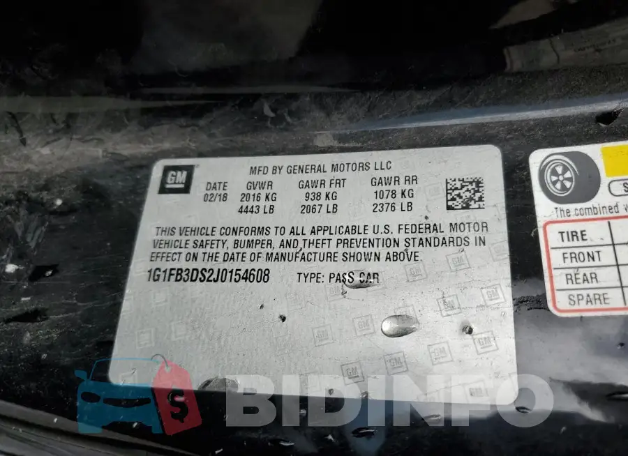 1G1FB3DS2J0154608 Photo# 12