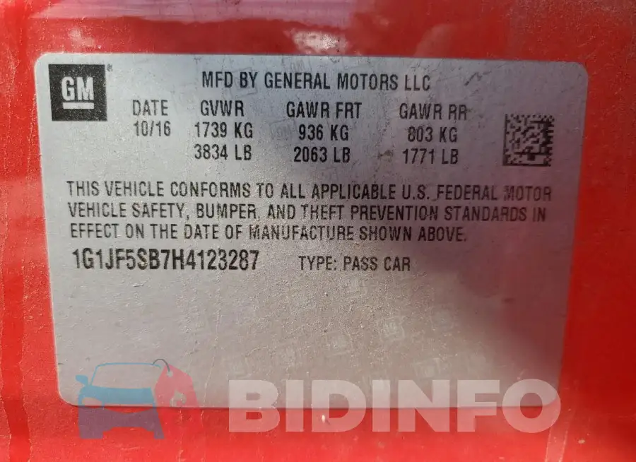 1G1JF5SB7H4123287 Photo# 12