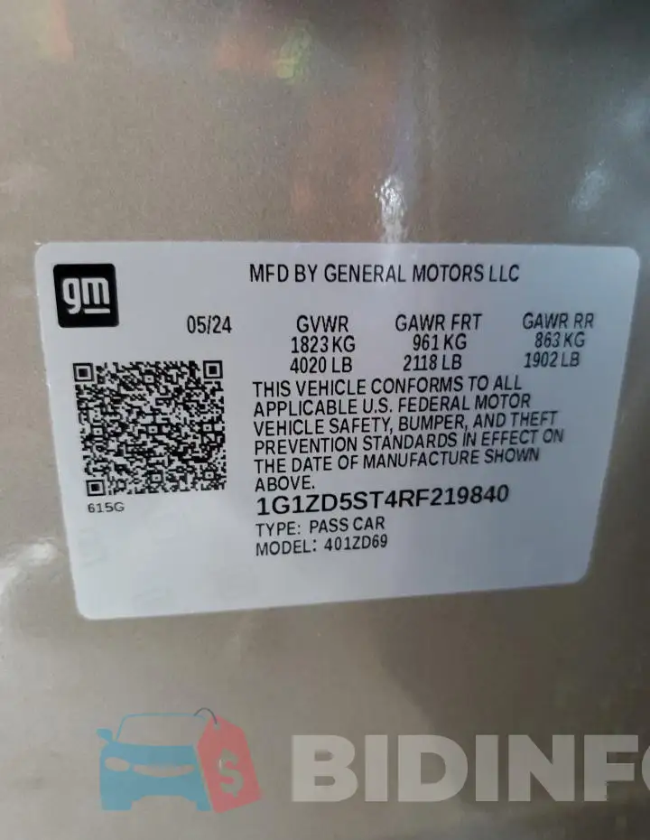 1G1ZD5ST4RF219840 Photo# 12