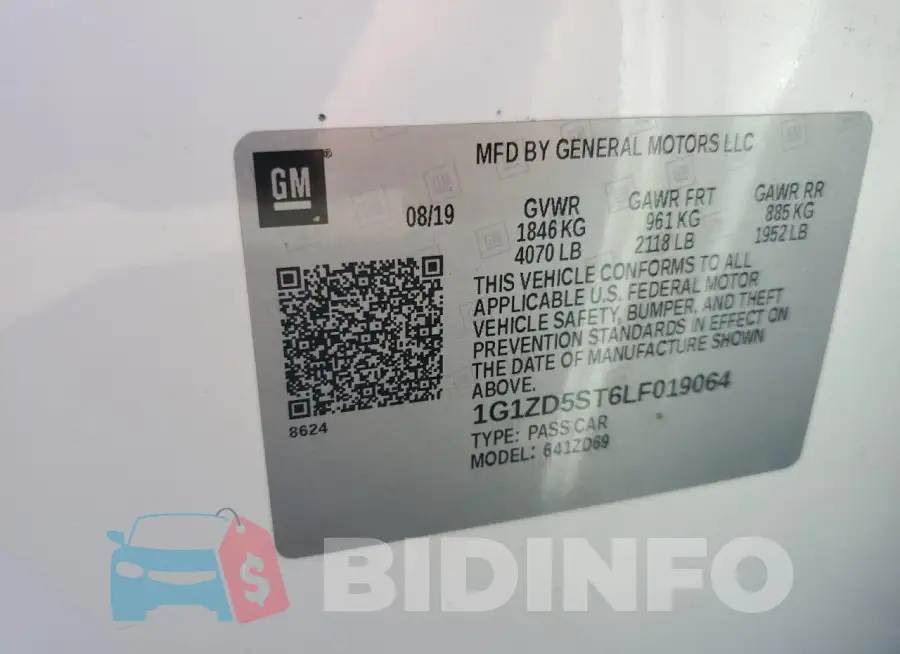 1G1ZD5ST6LF019064 Photo# 12