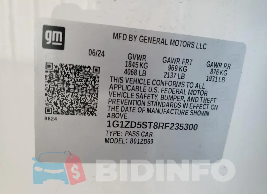 1G1ZD5ST8RF235300 Photo# 12