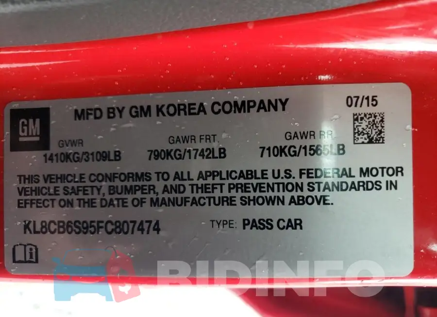 KL8CB6S95FC807474 Photo# 12