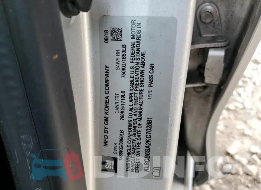 KL8CB6SA2KC702881 Photo# 12