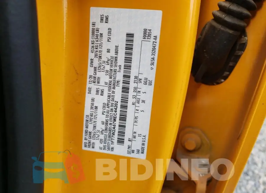 1FT7W2A67MEC44202 Photo# 12