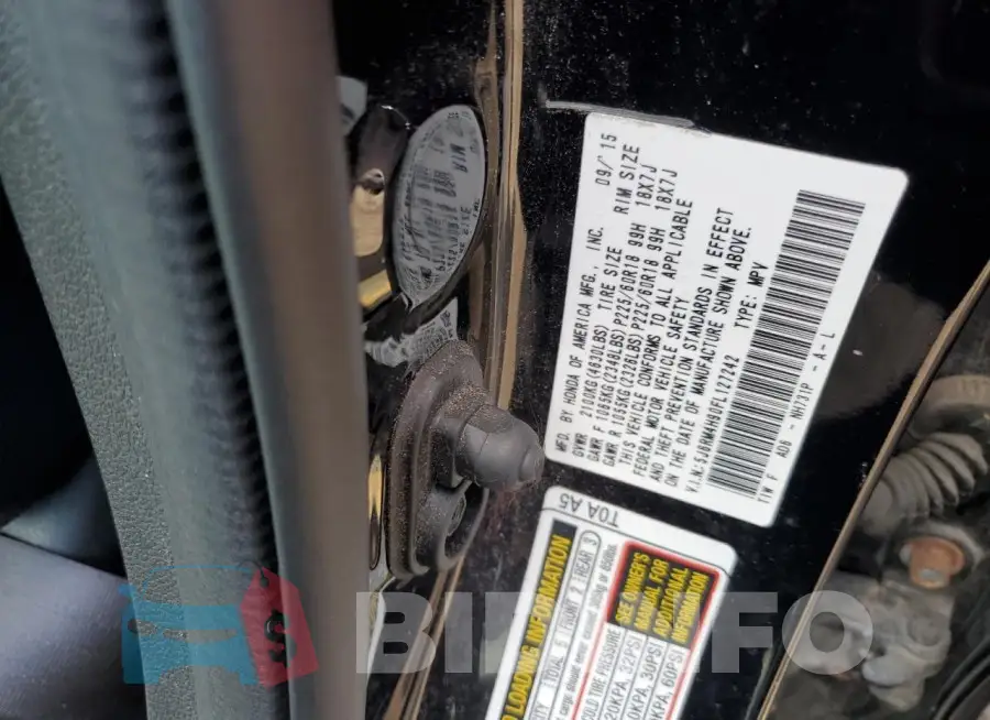 5J6RM4H90FL127242 Photo# 13