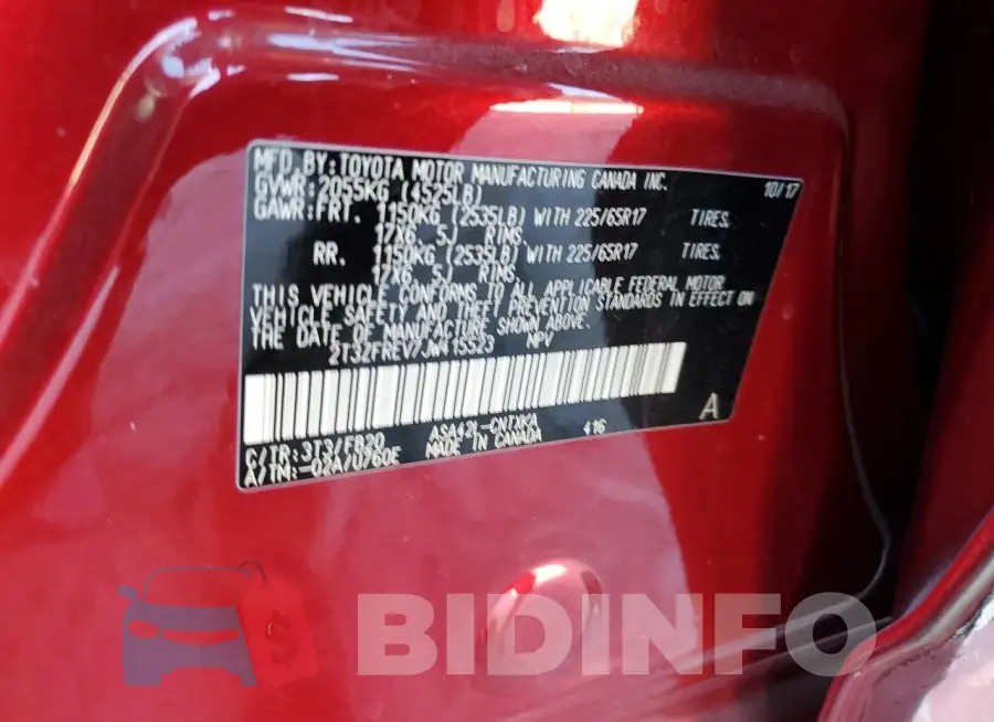 2T3ZFREV7JW415523 Photo# 13