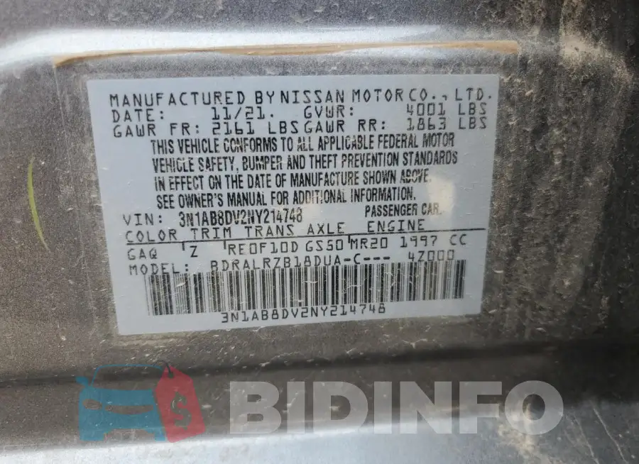 3N1AB8DV2NY214748 Photo# 12