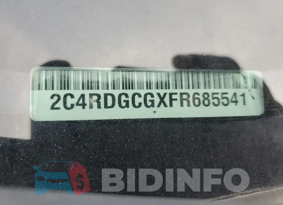 2C4RDGCGXFR685541 Photo# 13