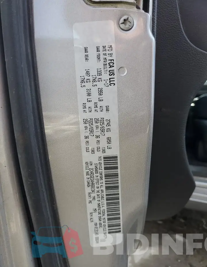 2C4RDGEG4HR681341 Photo# 13
