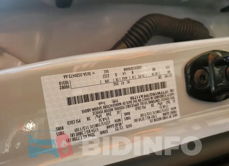 1FTFW1RG7PFA11759 Photo# 12